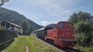 Einfahrt des Sonderzug 3 am 18082024 in Hohenberg [upl. by Yruj672]