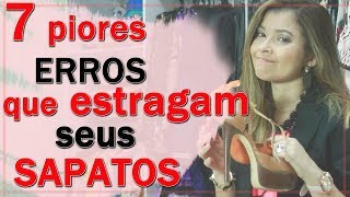 Como CUIDAR dos SAPATOS Femininos Blog da Le [upl. by Eisen]