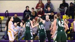 Janesville Parker Beats Madison East In Girls Basketball [upl. by Catlaina]