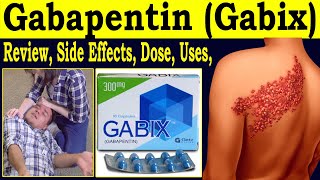 Gabix 300mg Capsule  Gabapentin capsules ip 300 mg  Review Gabix 300 mg  Uses Side Effects [upl. by Elberta]