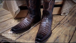 Botas de Piel de Caiman Originales [upl. by Oj]