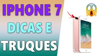 IPHONE 7  DICAS e TRUQUES 👀 [upl. by Samid]