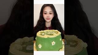 full creamy cake eatingMatch cake eating asmr mukbang cake eatingshow dessertmukbang dessert [upl. by Bezanson]