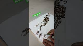 🥰Divali ki mehendi dijain arebik dijain sort viral video 🥰👍🙏 [upl. by Birkner616]