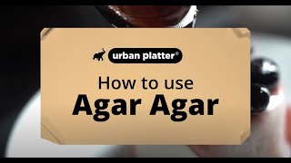 How to use Agar Agar Powder  PlantBased Gelatin Alternative  Perfect Thickening Agent for Dessert [upl. by Compte109]