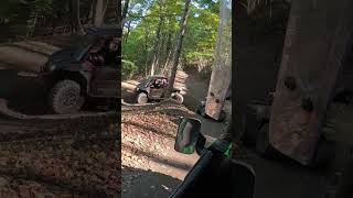 QUAD GETS HIT AT hatfield hatfieldmccoy foryou mudding getmuddy 4x4 dirt sendit quad [upl. by Noisla363]