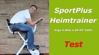 Sportplus Heimtrainer XBike im Test [upl. by Filip800]