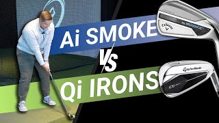 Ai SMOKE amp Qi IRONS REVIEW  Testing 2024s Game Improvement Irons from Callaway amp TaylorMade [upl. by Tomkiel]