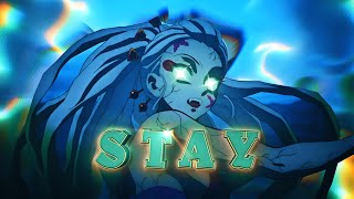 Stay I Demon Slayer AMVEdit [upl. by Nodnahs]