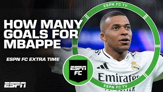 How many goals will Kylian Mbappe end the season with  ESPN FC Extra Time [upl. by Warp435]