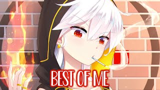 Nightcore  NEFFEX  Best Of Me Lyrics [upl. by Teloiv]