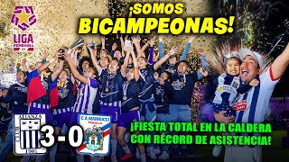 Alianza Lima vs Carlos Mannucci 30 FINAL VUELTA Liga 1 Femenina SOMOS BICAMPEONES 2022 FEMENINO [upl. by Elboa]