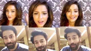 Adaa Khan LIVE🔴 CHAT With Shashank Vyas  Instagram [upl. by Ydaf201]