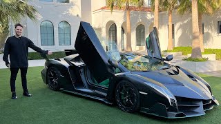 Worlds Most Expensive Lamborghini  Veneno Roadster [upl. by Annecorinne]