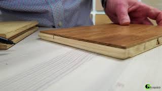 How to identify a high quality engineered hardwood plank [upl. by Breh]