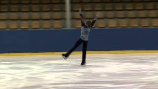 13 Roman SADOVSKY CAN  ISU JGP Riga Cup 2013 Junior Men Free Skating [upl. by Diad]