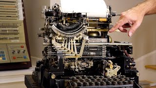 Teletype Model 19 Part 2 Baudot Teletype Intro and Demo [upl. by Sirk898]