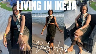 Living In Ikeja  Skincare Routine  Paradise Beach Hangout  Ferries Wheel Ride  2024 Vlogs [upl. by Isewk]