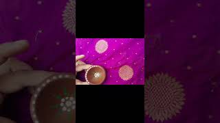 New idea to paint diyas for this diwali 🪔 diwali diwalispecial diya happydiwali diwaliart diy [upl. by Ashby]