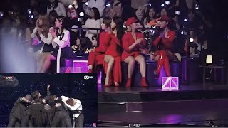 181212 Mamamoo reaction to BTS Fake Love  Anpanman short  MAMA Japan [upl. by Dannel]