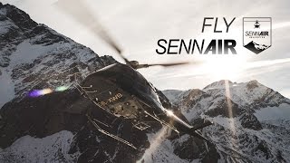 SennAir AS350 H125 VIP Helicopter flying Air TO Air in the Austrian Alps [upl. by Alam301]