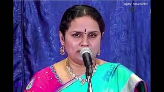 Bhamidipati Smt Lalitha vocal brovabharama bahudhari Thyagarajar [upl. by Lladnik]