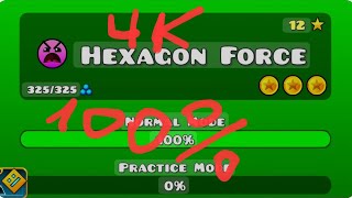 4k Hexagon Force 100 all coins [upl. by Eelam482]