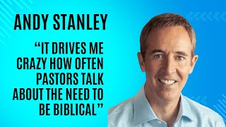 What In The World Is Andy Stanley Doing [upl. by Ahsyek]