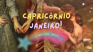 ♑ CAPRICÓRNIO  JANEIRO 2024  😭❤️ ESSA PESSOA TE AMA MUITOOOO AGUARDE UMA REVIRAVOLTA [upl. by Dianuj]