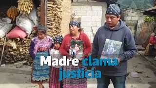 Madre de guatemalteca asesinada en Texas clama por justicia  Prensa Libre [upl. by Ahsirtak]