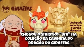 Giraffas  O sinistro UNI chegou na coleção da Caverna do Dragão no Giraffas [upl. by Jenine]