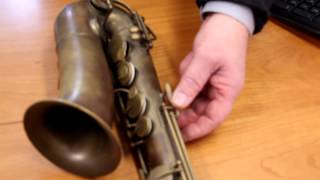 This original Adolphe Saxophone circa late 1800s [upl. by Nuawed]