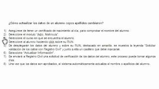 Preguntas Frecuentes SIGEParte IIAdministración de Matricula [upl. by Atahs758]