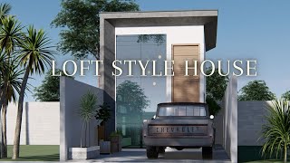 INDUSTRIAL LOFT STYLE HOUSE  Small Loft 4260m² [upl. by Bein]