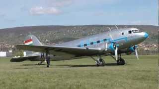 Lisunov Li2 movements at Budaörs airfield [upl. by Annailuj]