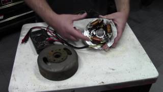 Ignition system testing Magneto coils Points and CDI [upl. by Ailekahs42]