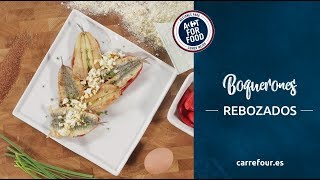 Acción nº 18  Receta boquerones rebozados [upl. by Bilak]