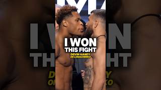 Devin Haney on the Lomachenko Fight “I WON THIS FIGHT”🚨 [upl. by Gittel]