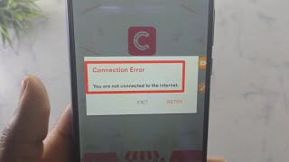 How to fix Connection Error You are not connected to the internet problem solve in Coutloot [upl. by Joellyn196]