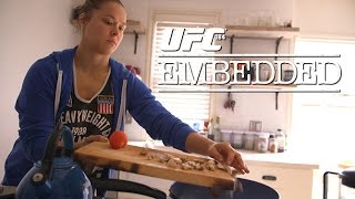 UFC 184 Embedded Vlog Series  Episode 1 [upl. by Annwahsal91]