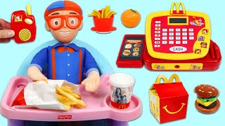 Blippi Goes On Lunch Break To McDonalds [upl. by Noguchi506]