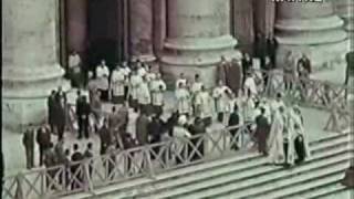 The Coronation of Blessed Pope John XXIII  Rare Video [upl. by Laris378]