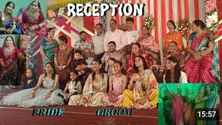 Reception  marriage life  wedding pahadibandha07 [upl. by Blackman]