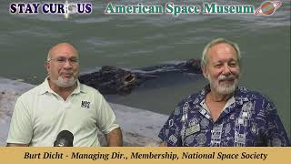 Burt Dicht of National Space Society and space news [upl. by Sheldon]