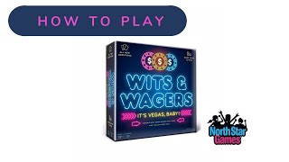 How to Play Wits amp Wagers Vegas  North Star Games [upl. by Vassili]