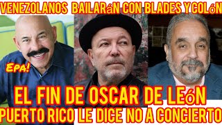 Activistas Puertorriqueños se oponen al concierto que dará Oscar de León en su País [upl. by Adnert]