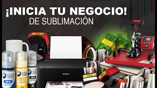 Inicia tu negocio de sublimación  Combo pro 10 en 1 ColorMake [upl. by Elvera]