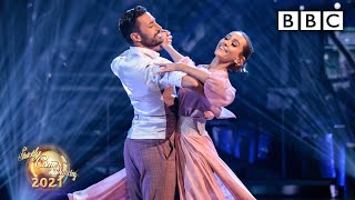 Rose AylingEllis and Giovanni Pernice Waltz to How Long Will I Love You ✨ BBC Strictly 2021 [upl. by Ilah611]