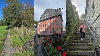 A Day in Monschau Germany  Hexenplatz  Westwall  Das Rote Haus  Burg Monschau amp More [upl. by Baer]