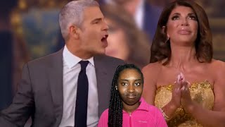 RHONJ REUNION TRAILER  ANDY YELLS AT TERESA 😳 [upl. by Lemkul]